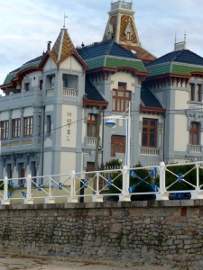 one of the amazing hotels on the promenade